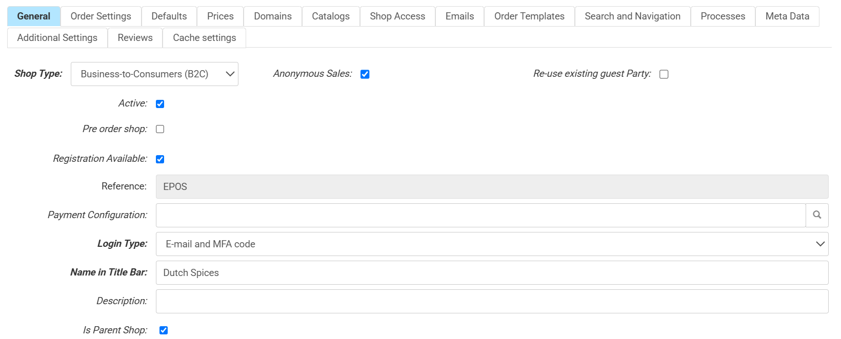 2FA login type
