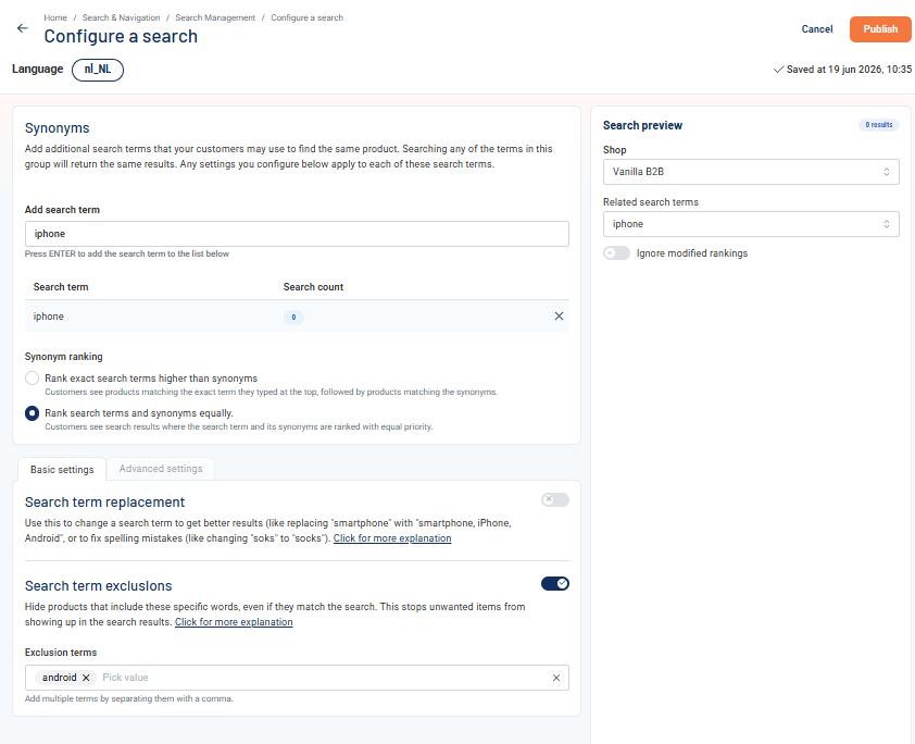 Search Term Exclusion Search Term Exclusion